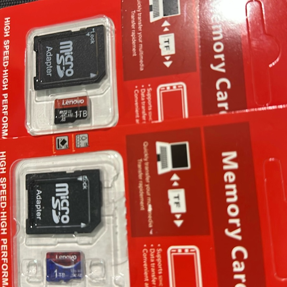 Lenovo Memory sd Cards 1 TB 2 pcs